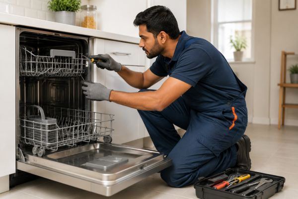 Dishwasher service and repair
